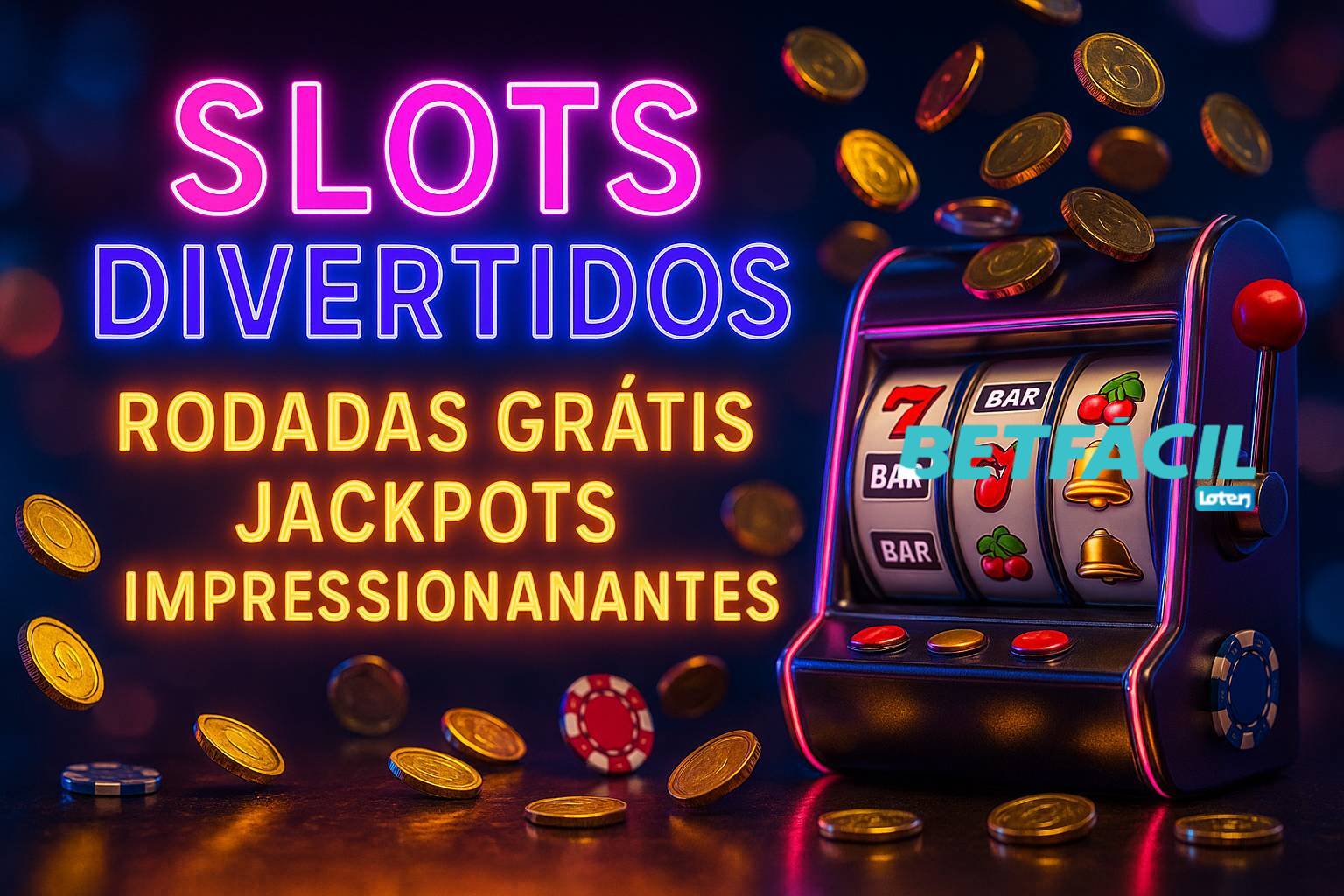 Diversos jogos de caça-níqueis