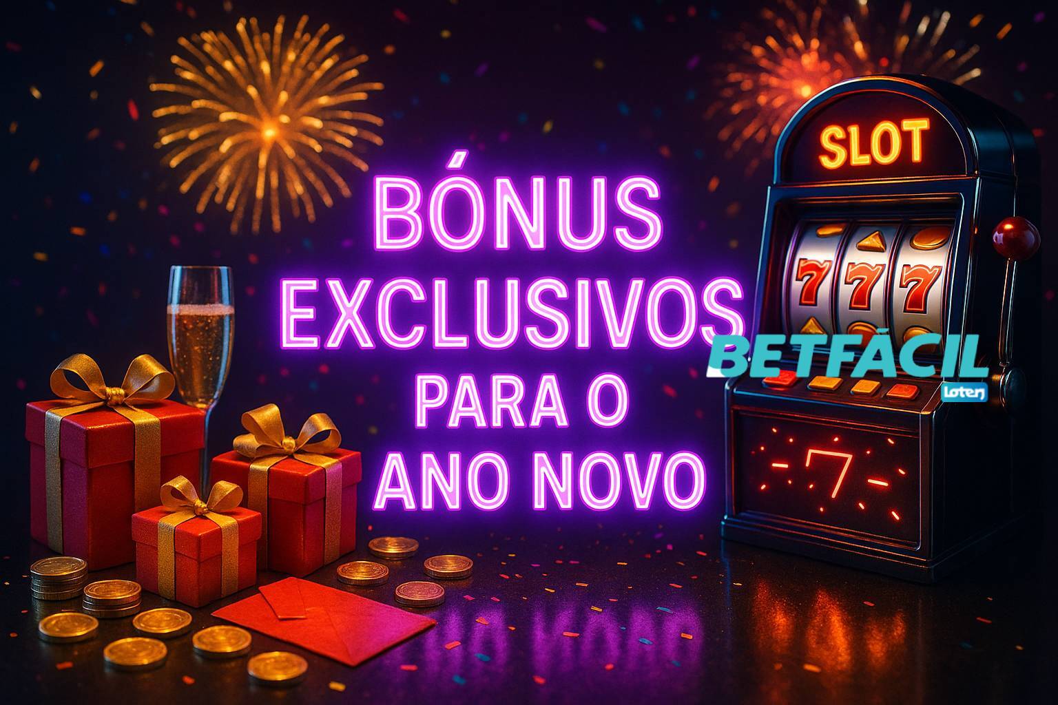 Promoções de Ano Novo no BETFACIL